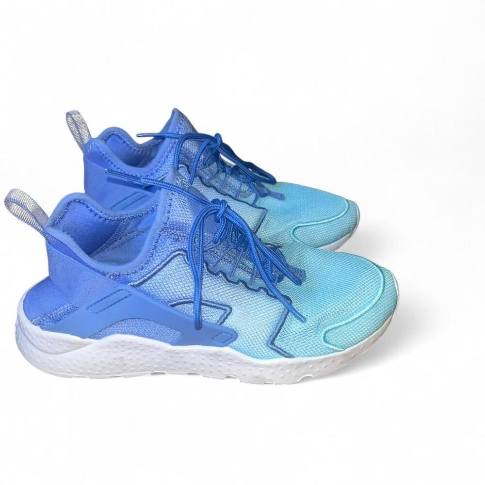 Nike Air Huarache Women's Blue Ombre Running Shoes SZ 9